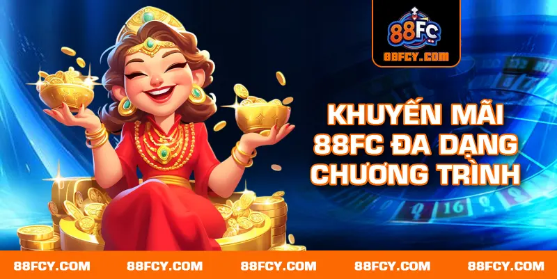 Khuyến mãi 88FC mang lại ưu đãi thực tế